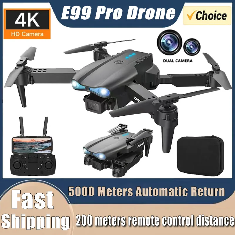 Drone E88Pro Rc 4K - Nouveau E99Pro RC Drone 4K professionnel