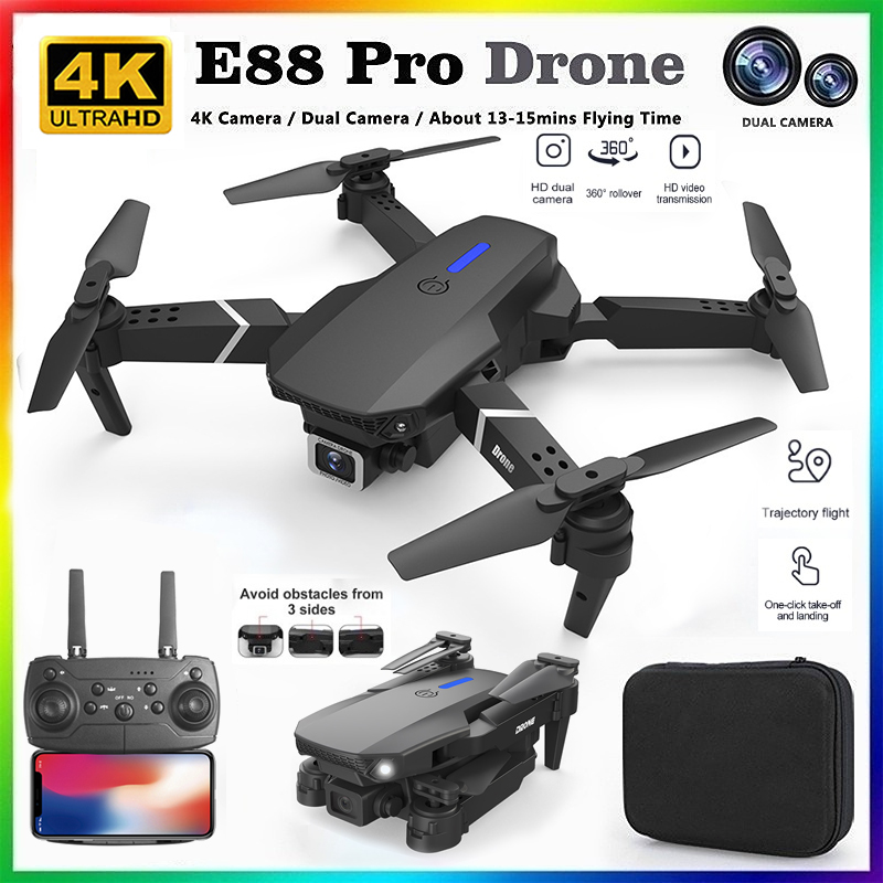 Drone E88Pro Rc 4K - Nouveau Drone RC Professionnel E88 2026