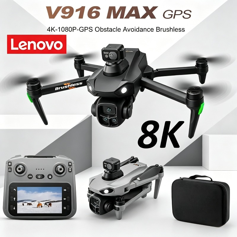 Drone E88Pro Rc 4K - Drone professionnel Lenovo V916MAX 8K HD