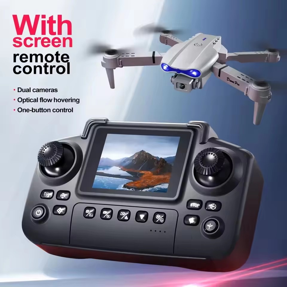 Drone E88Pro Rc 4K - 2026 Drone professionnel 4K grand Angle