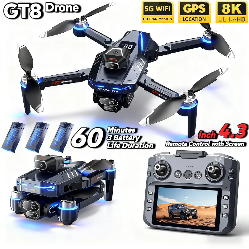 Drone E88Pro Rc 4K - Chaud pour LSRC GT8 Drone 4K
