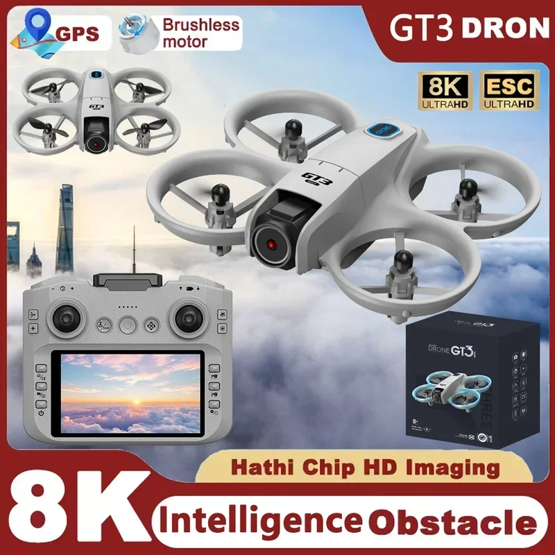 Drone Rc Helicopter With Camera - GT3 Mini nouveau Drone quadrirotor Rc