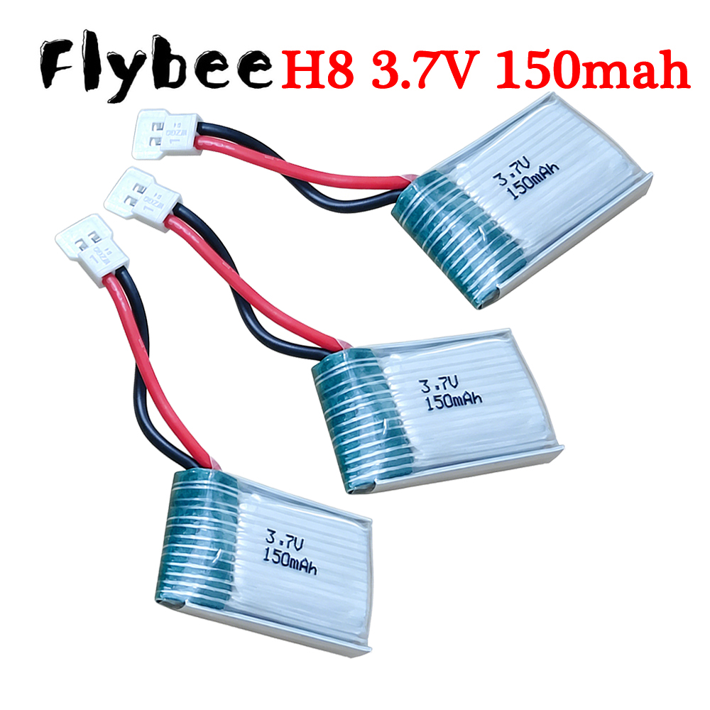 Dron Rc Quadcopter - Prise XH2.54, batteries Lipo rechargeables 3.7V