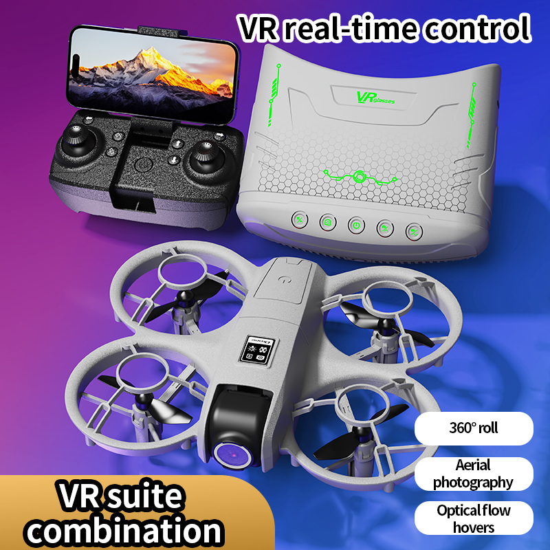 Drone Rc Helicopter With Camera - X228 VR FPV Drone HD double