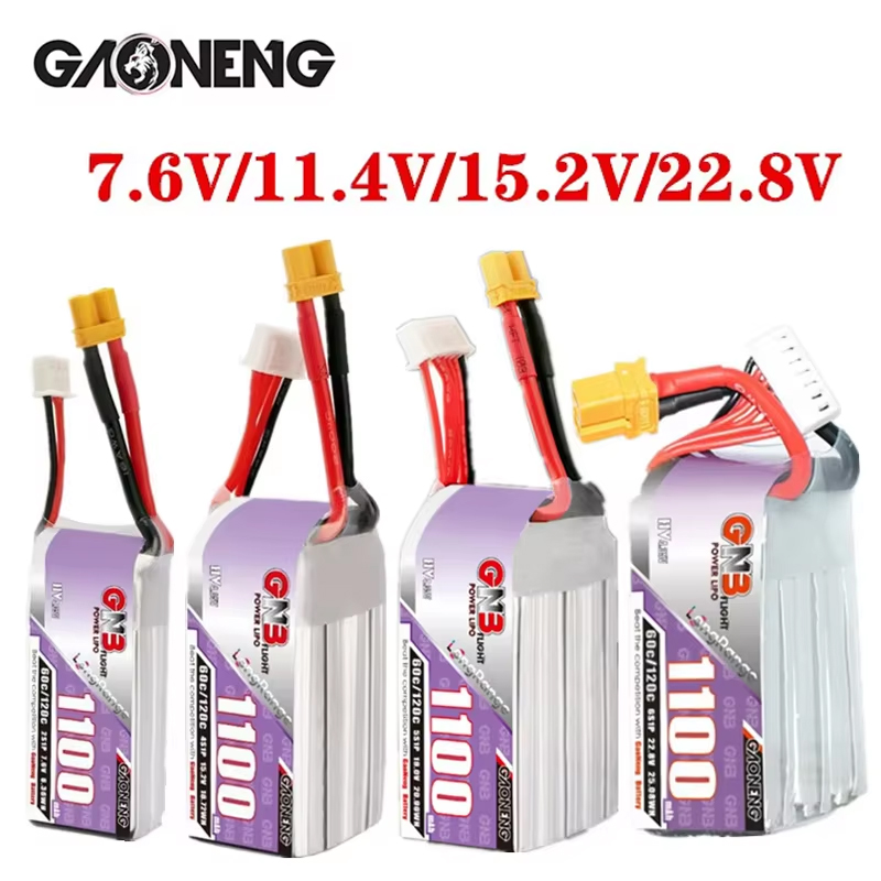Nano Quad Fpv - GNB 1100mAh 2S 3S 4S 6S