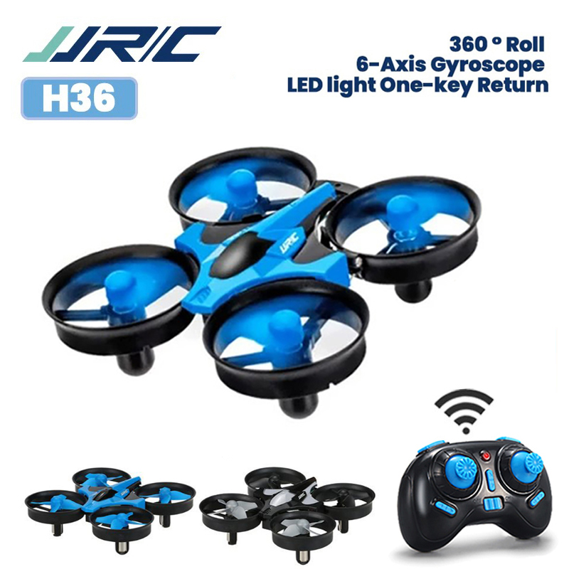 Drone Vs Rc Helicopter - Mini drone JJRC H36 2.4G 6