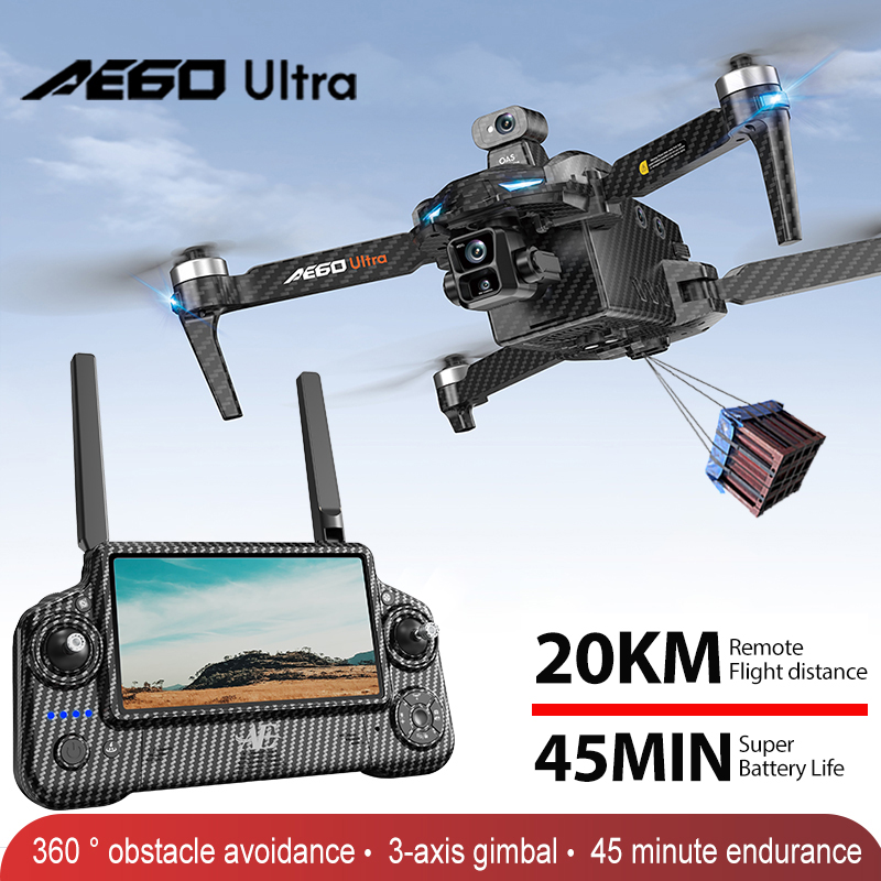 Drone Rc Helicopter With Camera - AE60 GPS Drone professionnel 8K caméra