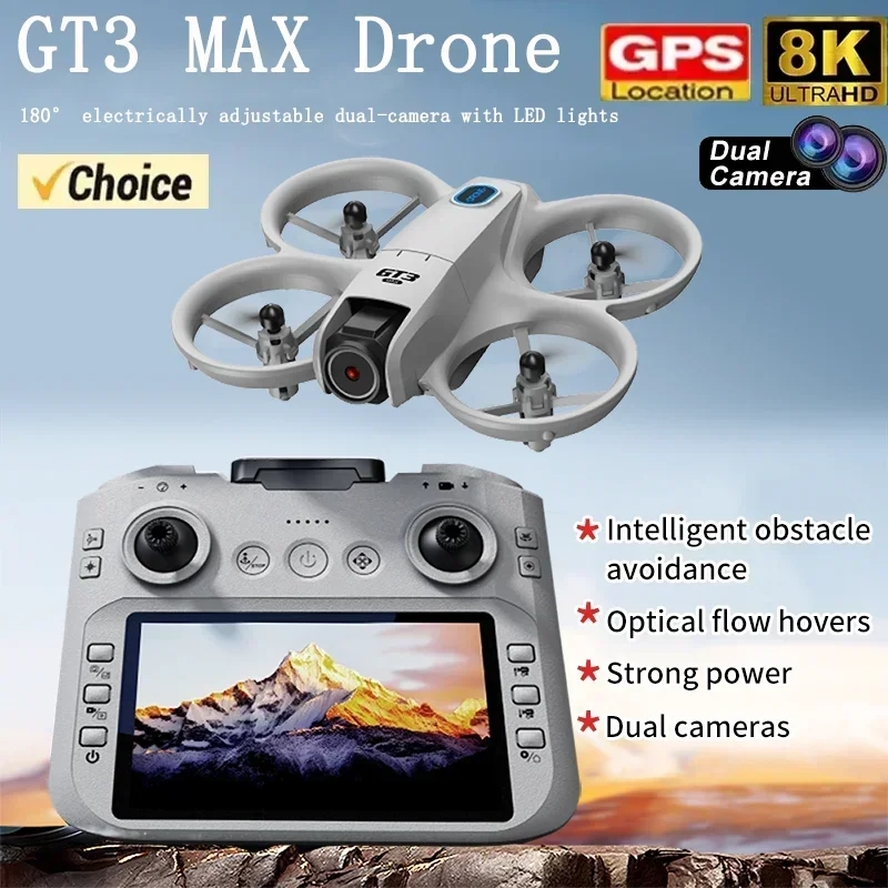 Drone E88Pro Rc 4K - Nouveau Mini Drone GT3 2026 avec