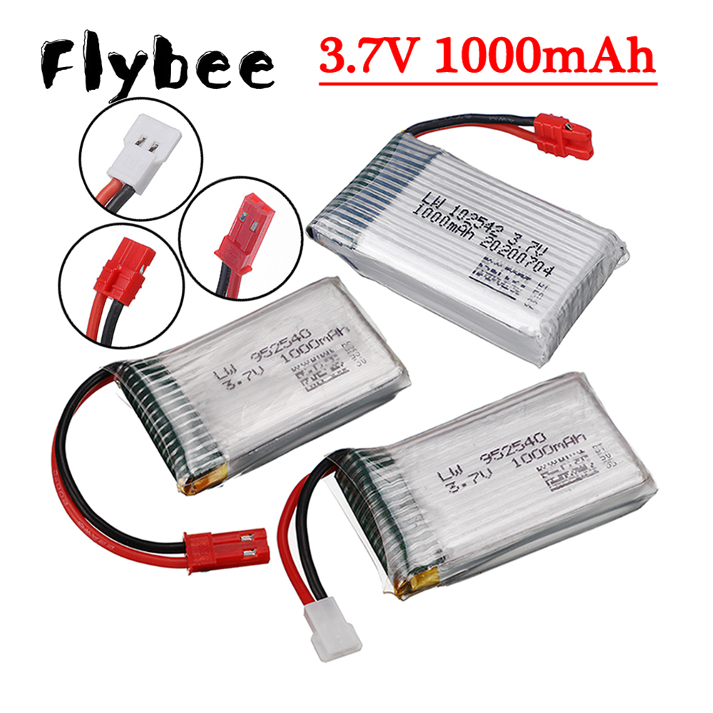 Dron Rc Quadcopter - Batterie Lipo 3.7V 1000mah pour Syma