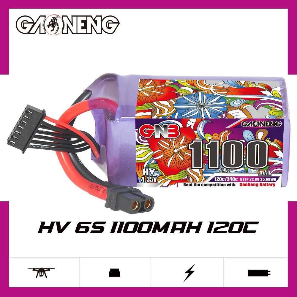 2 pièces GNB 6S Lipo batterie  - Nano Quad Fpv avis et prix