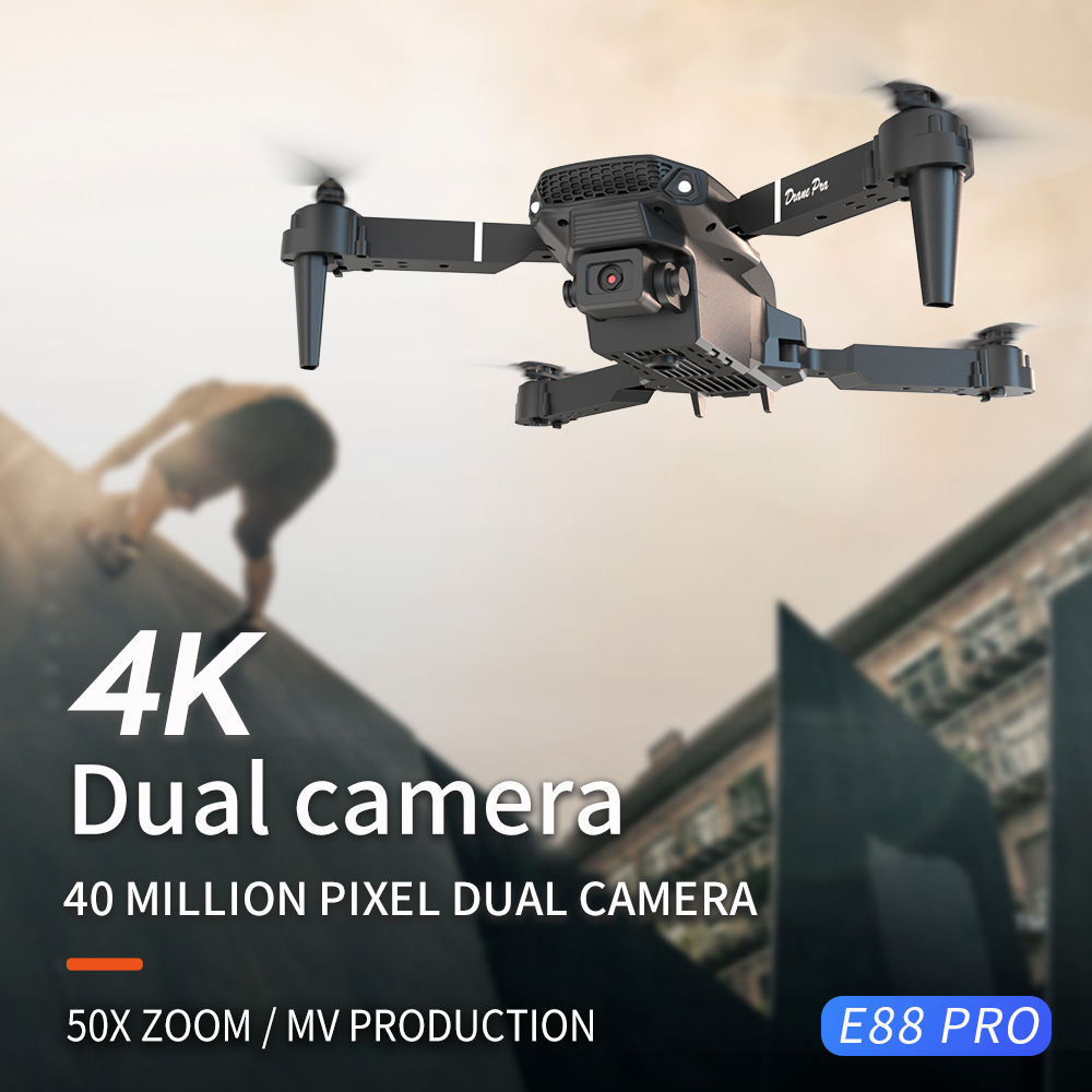 Nouveau Drone RC Professionnel - Drone E88Pro Rc 4K avis et prix