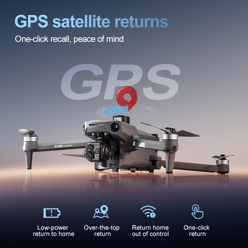 Drones GPS professionnels D12  - Drone Aircraft Jjrc avis et prix