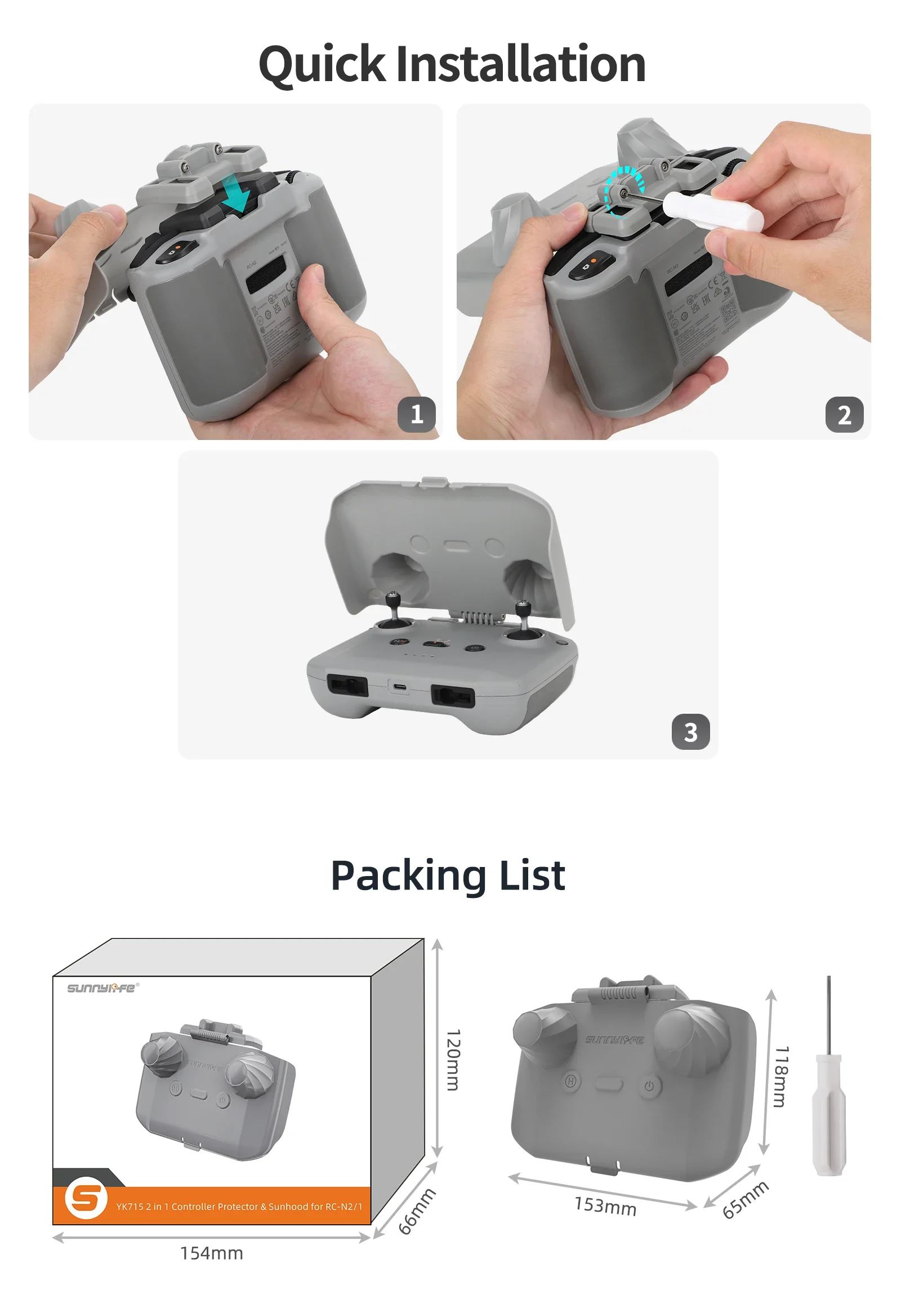 Protecteur de contrôleur 2 en  - Drone Dji Rc Pro 2 avis et prix