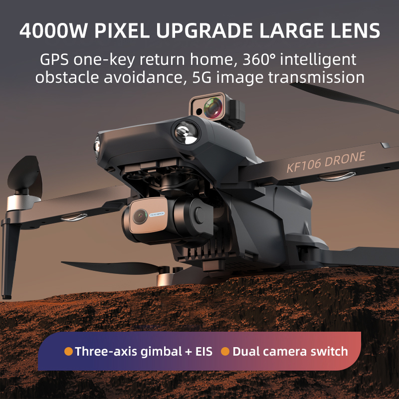 Drone professionnel KF106 Max  - Drone Rc Team City avis et prix