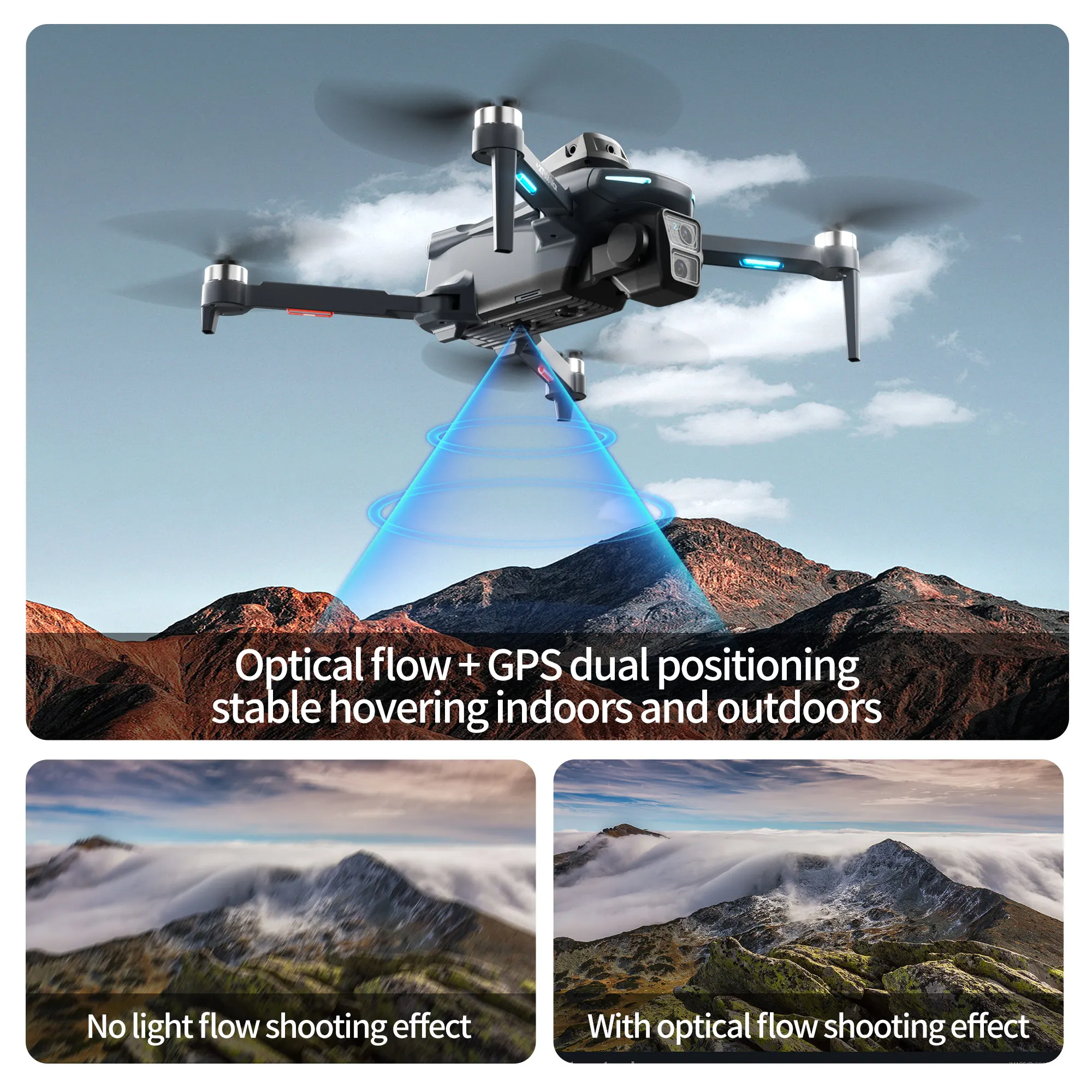 Drone professionnel Lenovo XT6 - Drone E88Pro Rc 4K avis et prix