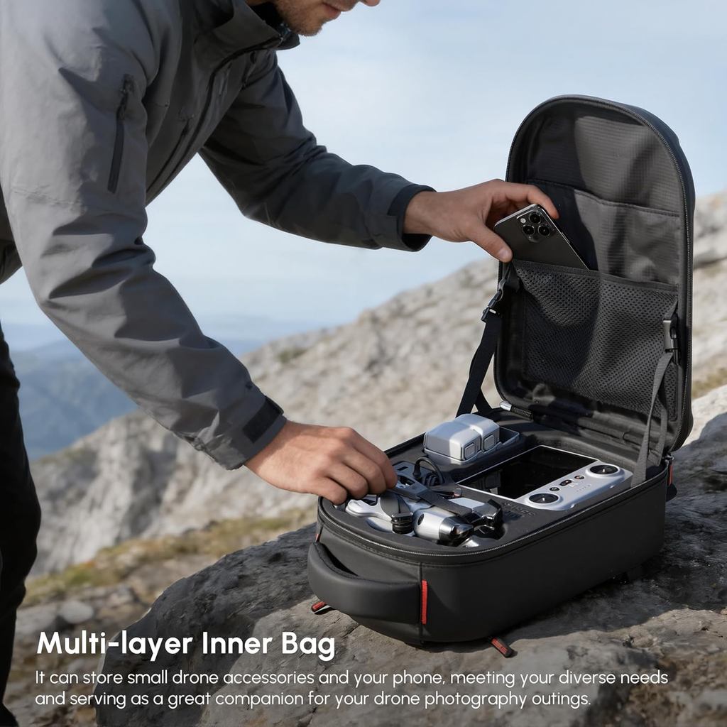 Sac à dos rigide étanche pour  - Drone Dji Rc Pro 2 avis et prix