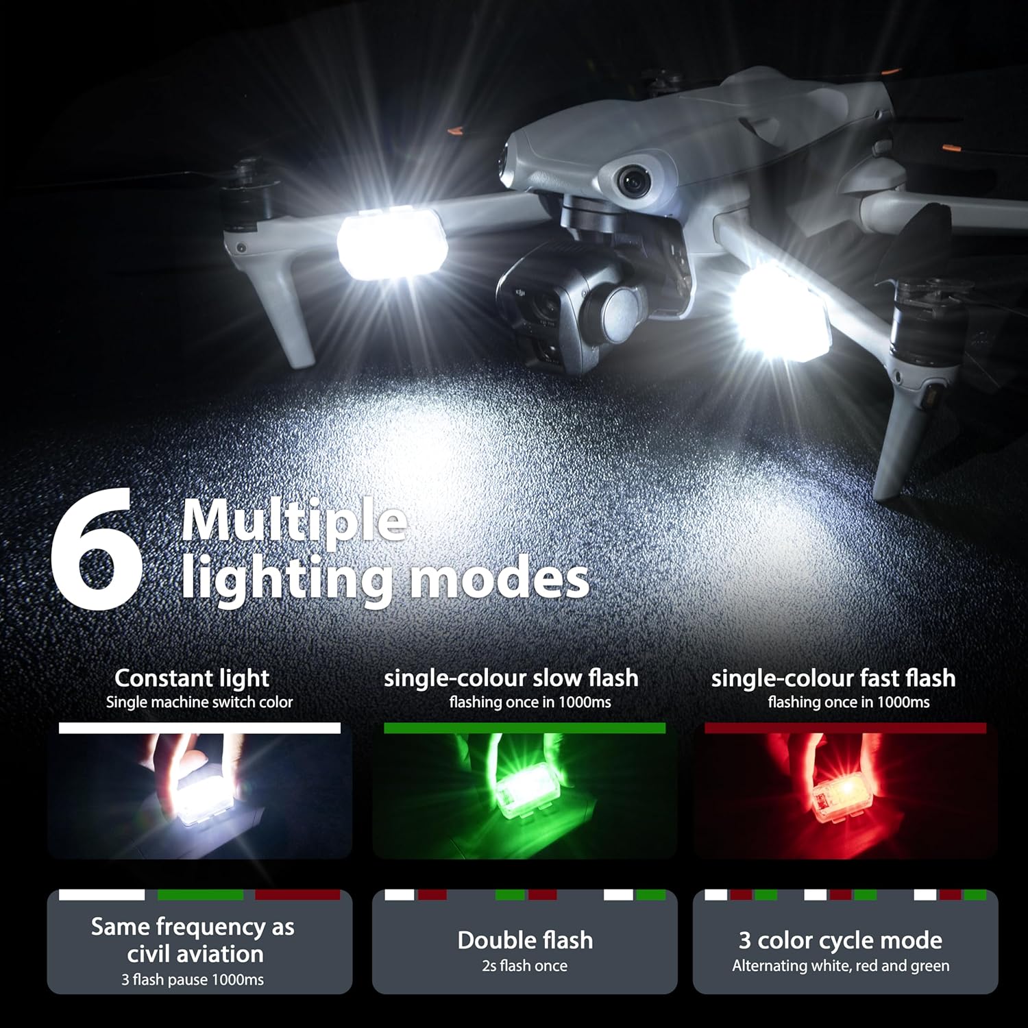 STARTRC Drone lumière strobosc - Drone Dji Rc Pro 2 avis et prix