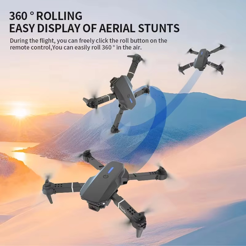 2026 Drone professionnel 4K gr - Drone E88Pro Rc 4K avis et prix