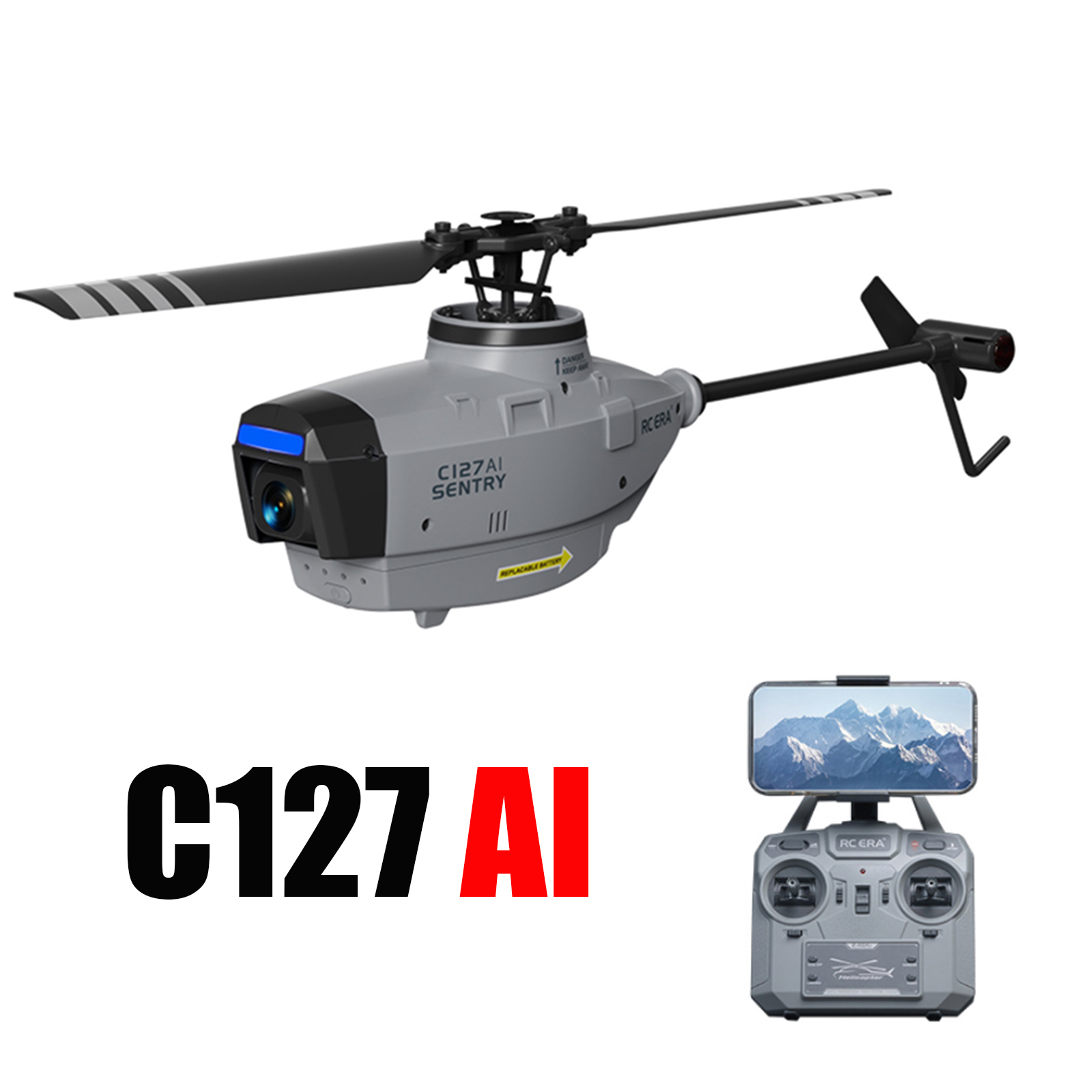 RC ERA C127AI C127 C128 2.4G 6 - Rc Helicopter Gyro avis et prix