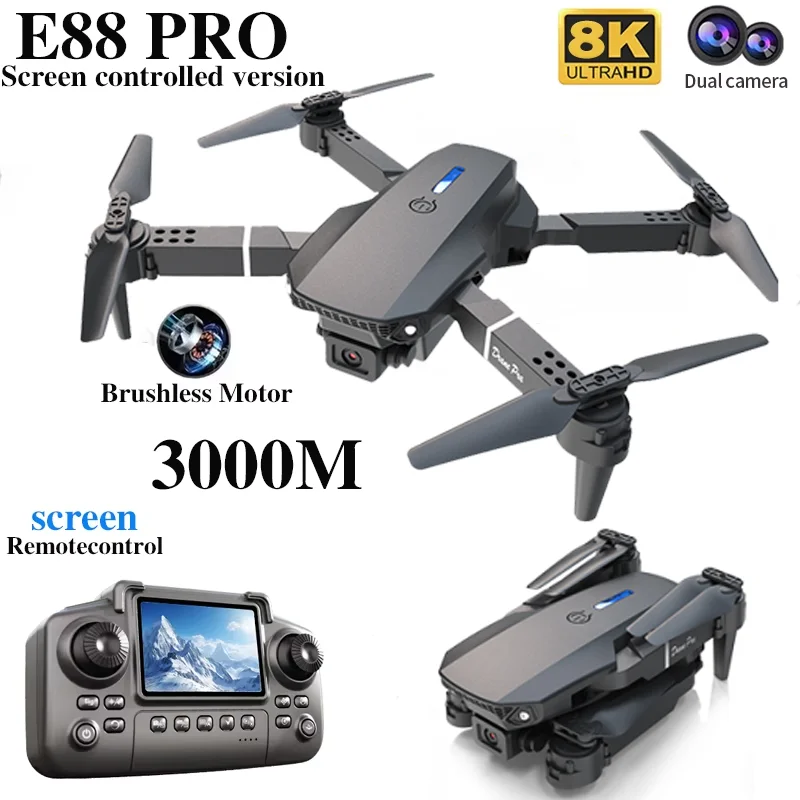 Drone professionnel E88 PRO av - Drone Rc Plegable avis et prix