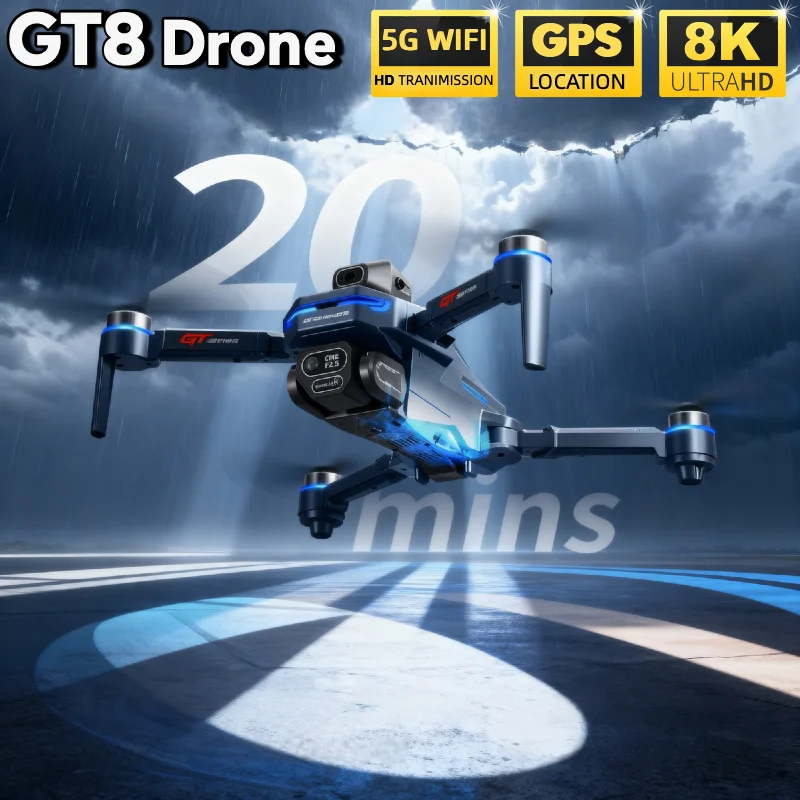 Chaud pour LSRC GT8 Drone 4K p - Drone E88Pro Rc 4K avis et prix
