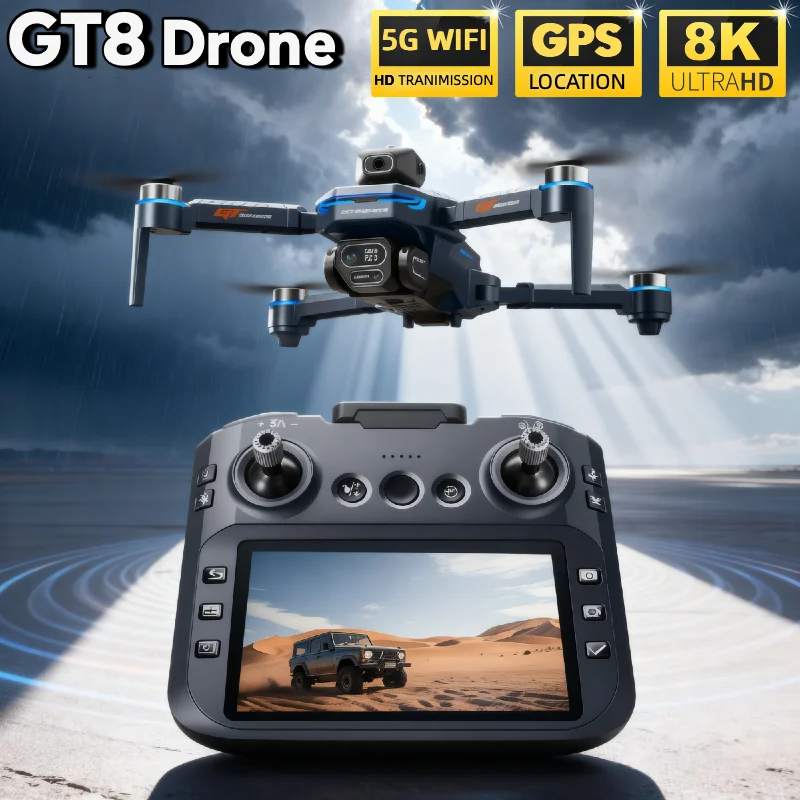 Chaud pour LSRC GT8 Drone 4K p - Drone E88Pro Rc 4K avis et prix
