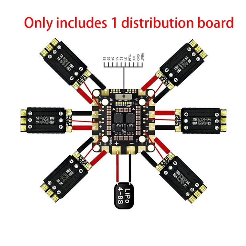 【CYBER MONDAY】1 Pc PDB600A 8S  - Drone Rc Board avis et prix