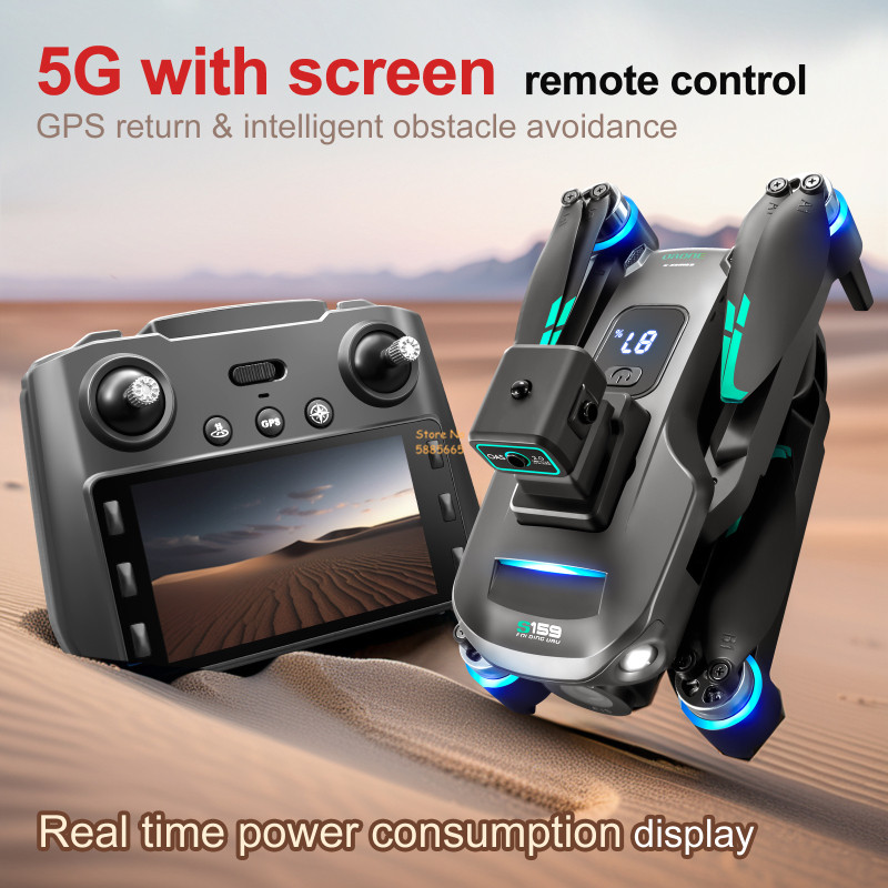 8K double caméra 5G WIFI FPV t - Drone Rc Plegable avis et prix
