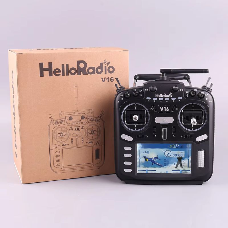 HelloRadio V16 MAX 6CH RC tran - Drone Motion Rc avis et prix