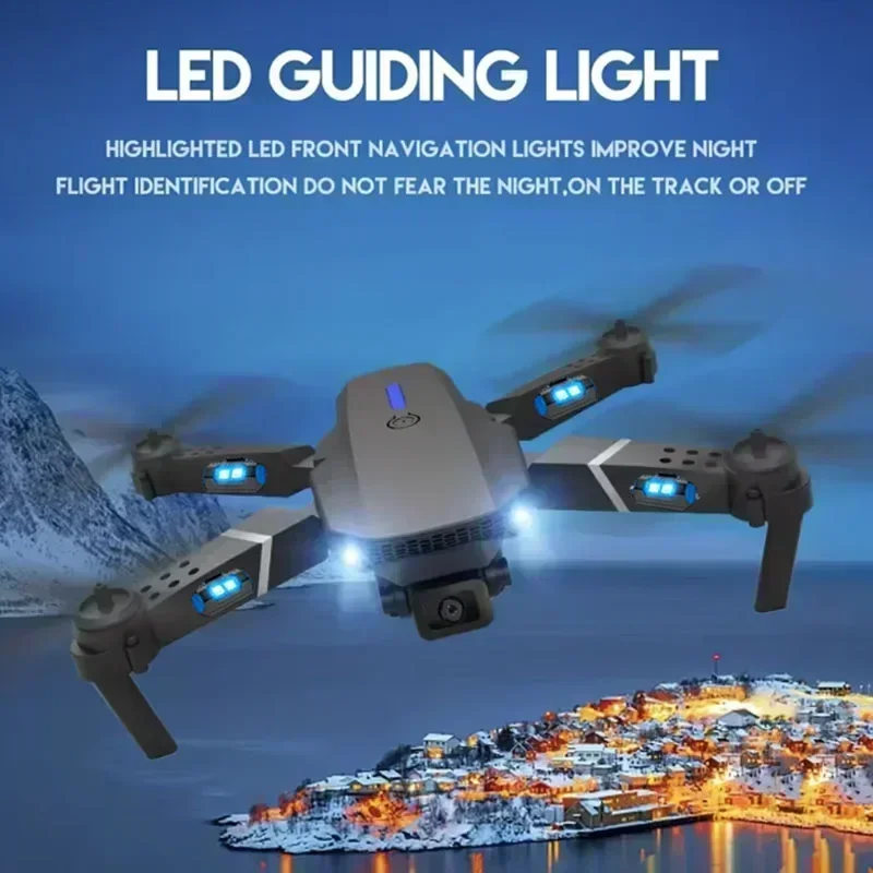 Drone E88 Pro WIFI FPV Grand A - Drone E88Pro Rc 4K avis et prix