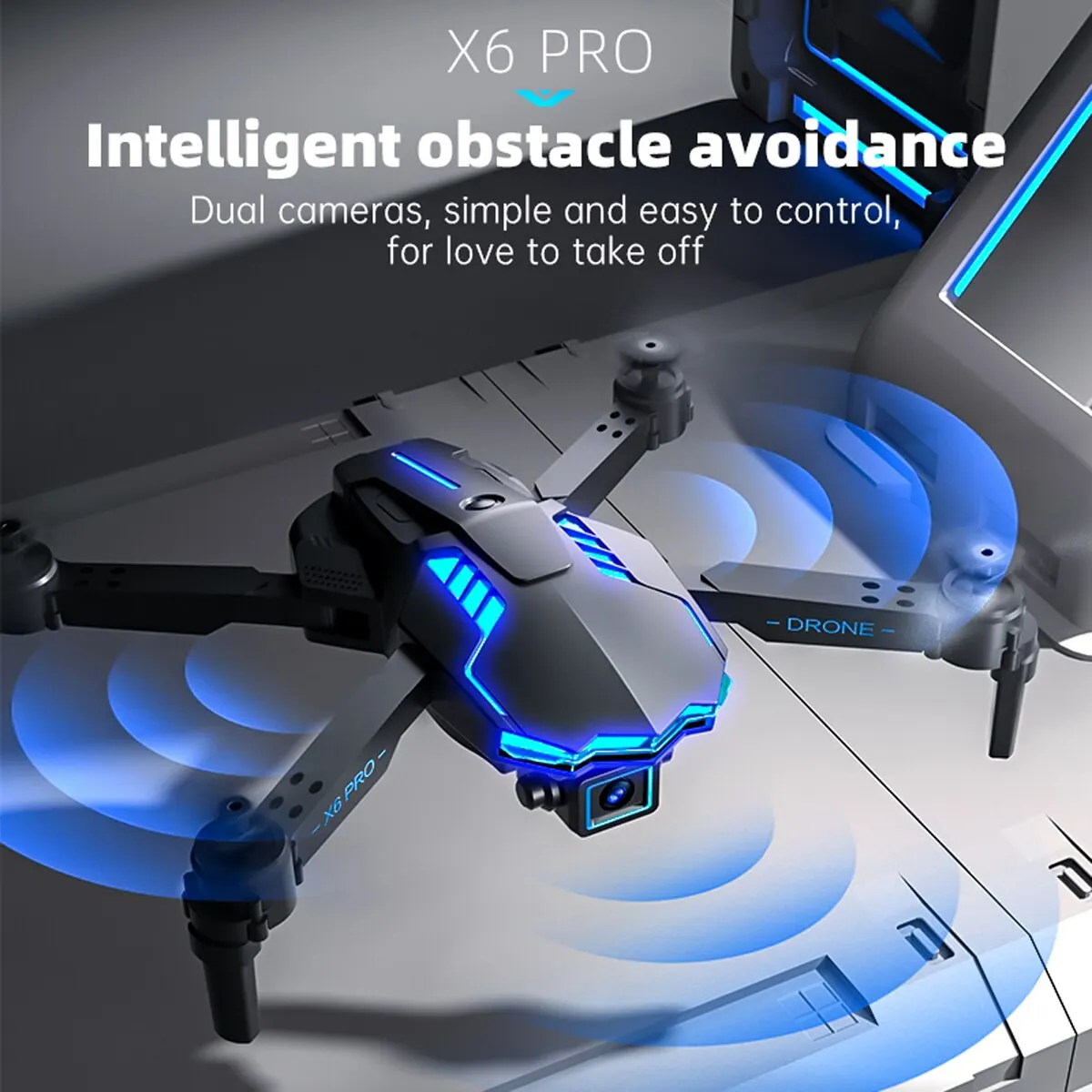 KBDFA X6 PRO Drone avec caméra - Drone E88Pro Rc 4K avis et prix