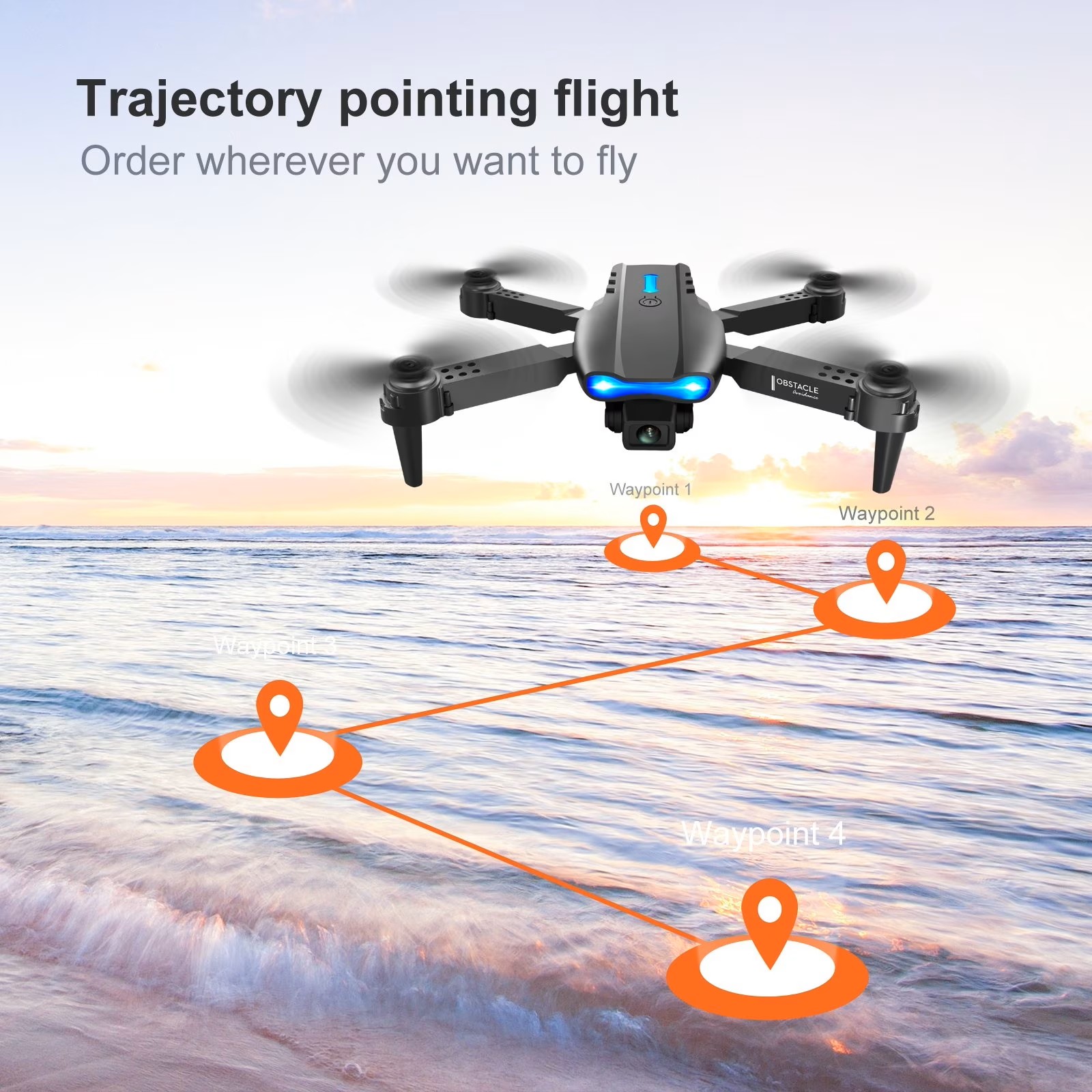 Le drone pliable E88PRO MAX 20 - Drone Rc Team City avis et prix