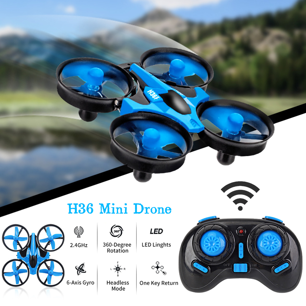 Mini drone JJRC H36 2.4G 6 axe - Drone Vs Rc Helicopter avis et prix