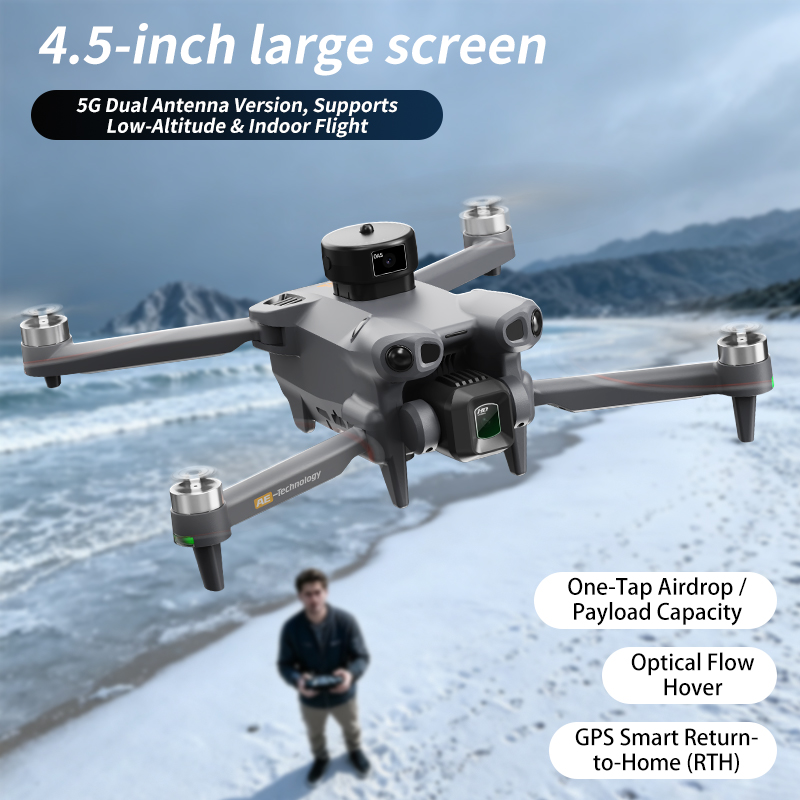 Drone AERC AE51 GPS WIFI FPV E - Drone Rc Team City avis et prix