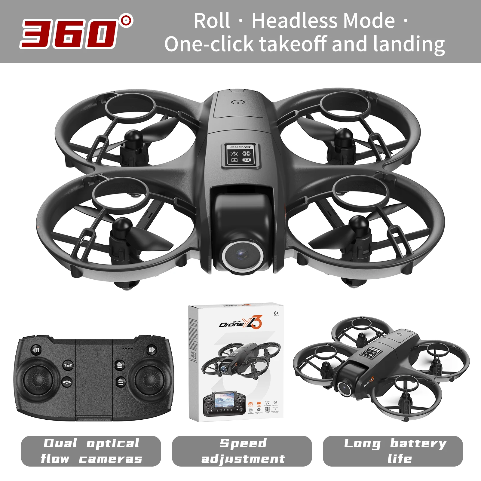 Nouveau Drone RC YL3 8K 1080P  - Drone E88Pro Rc 4K avis et prix