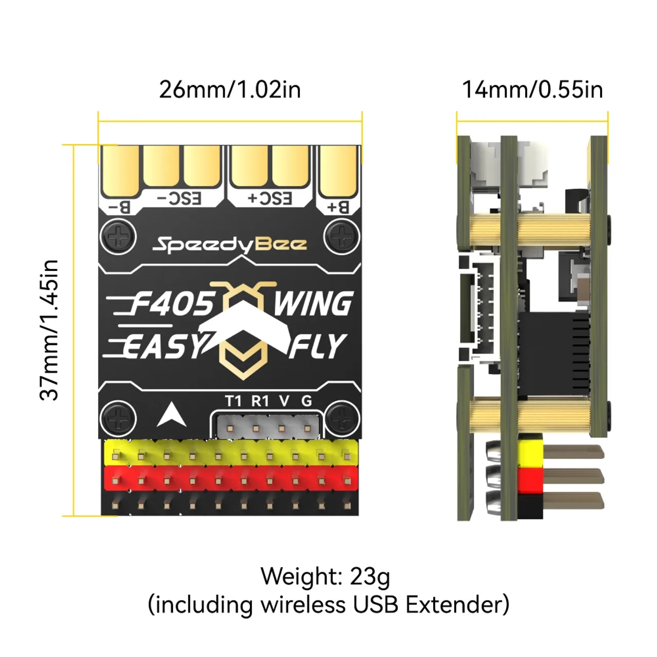 Contrôleur de vol SpeedyBee F4 - Drone Rc Drone avis et prix