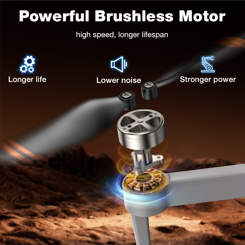 NOUVEAU Drone L017 Pro Brushle - Drone Rc Plegable avis et prix