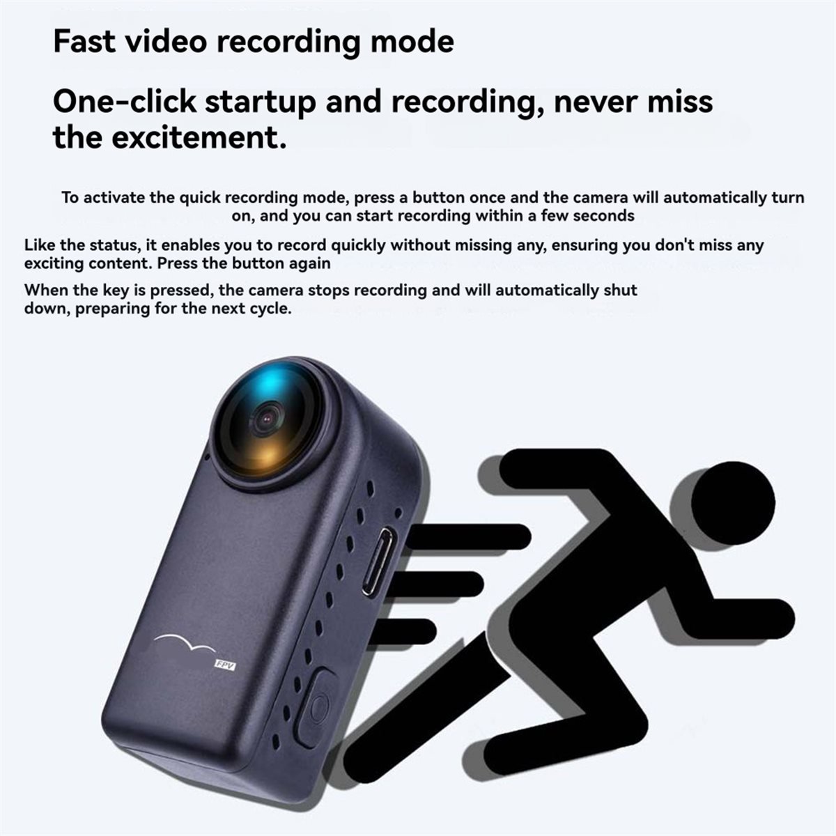 Caméra de sport TRENDY STYLE~4 - Drone Motion Rc avis et prix
