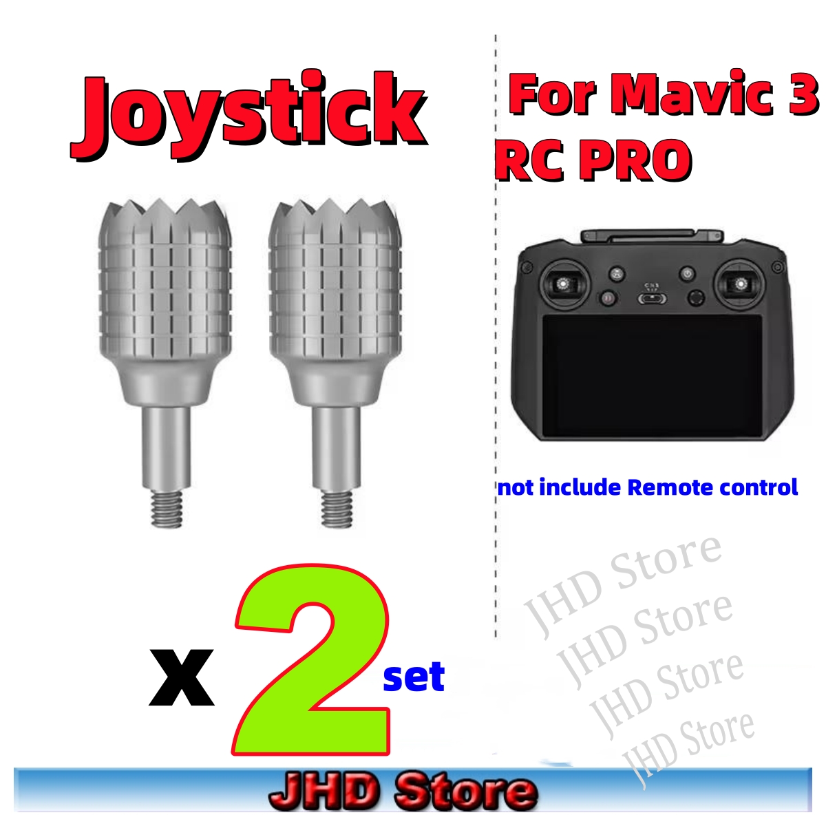 Joystick pour télécommande JHD - Drone Dji Rc Pro 2 avis et prix