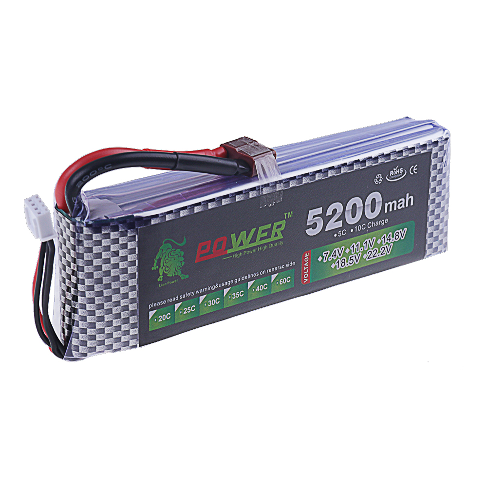 Batterie LiPo 3S 11.1V 5200mAh - Dron Rc Quadcopter avis et prix