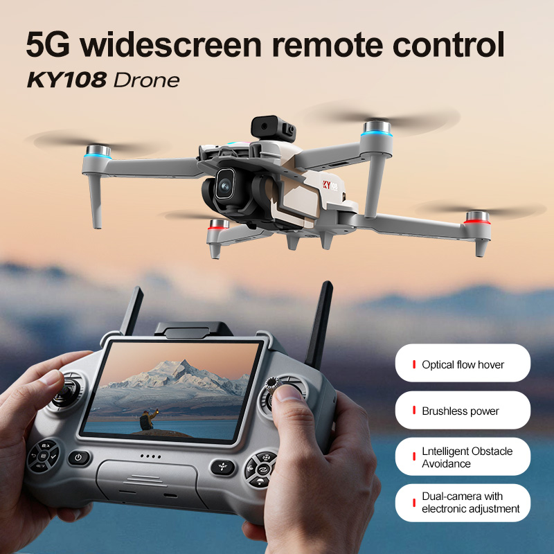 Nouveau drone KY108 2026 avec  - Drone E88Pro Rc 4K avis et prix